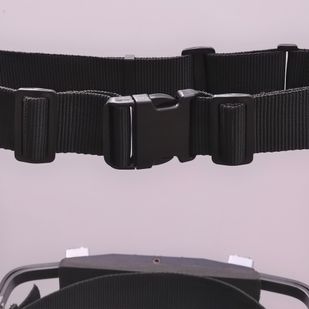 Chest and back strap assembly